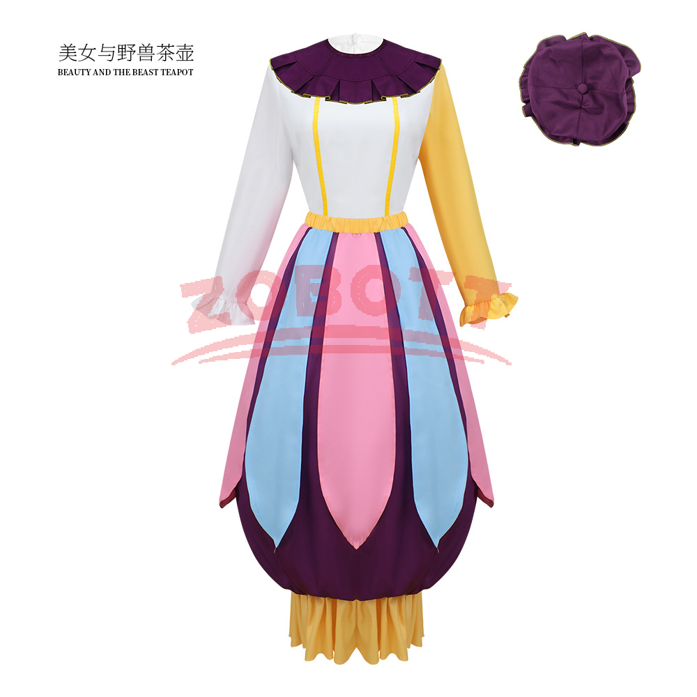 Costume de cosplay Mrs Potts,  - Pothos avis et prix