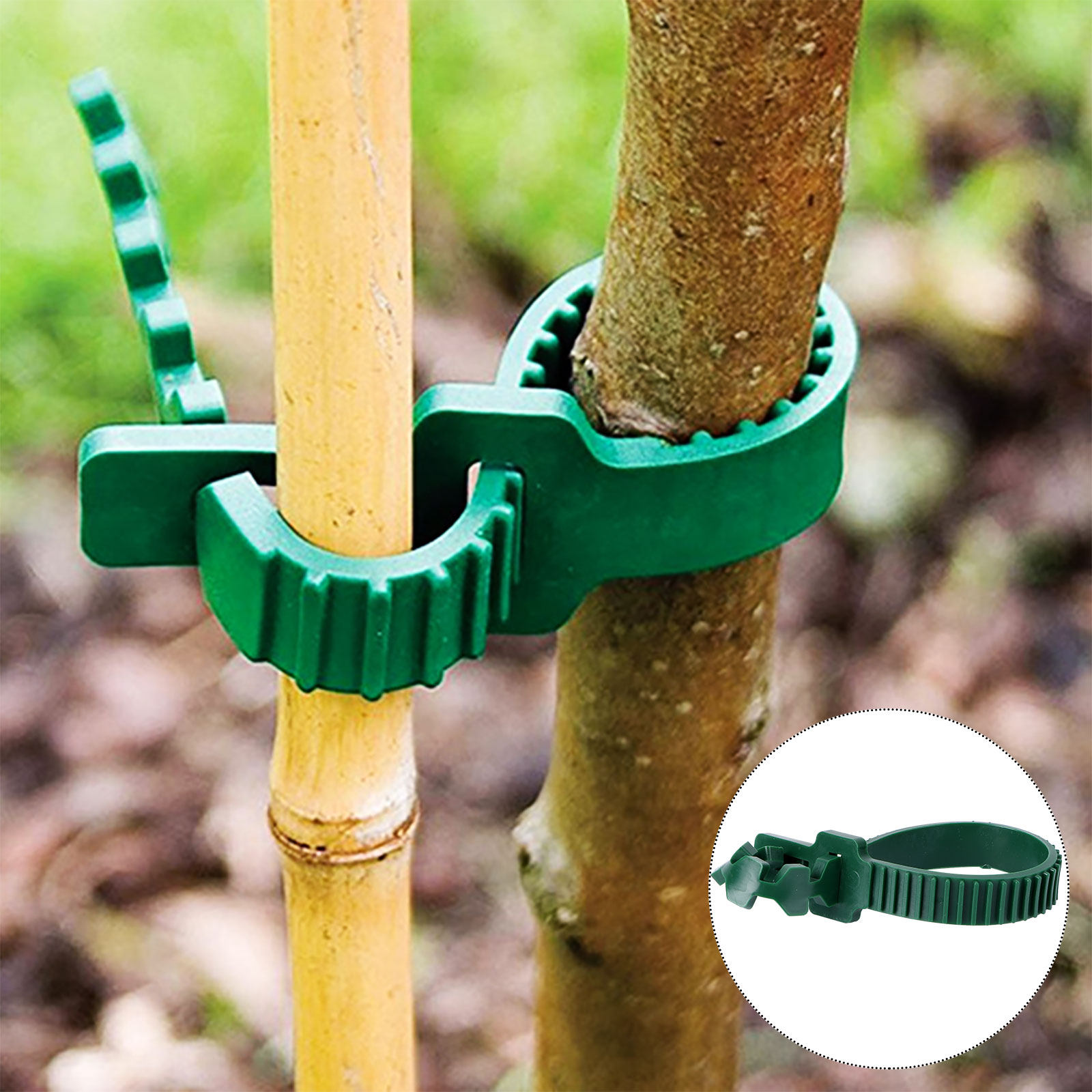 20 pièces de boucles de fixati - Plant Support Stake avis et prix