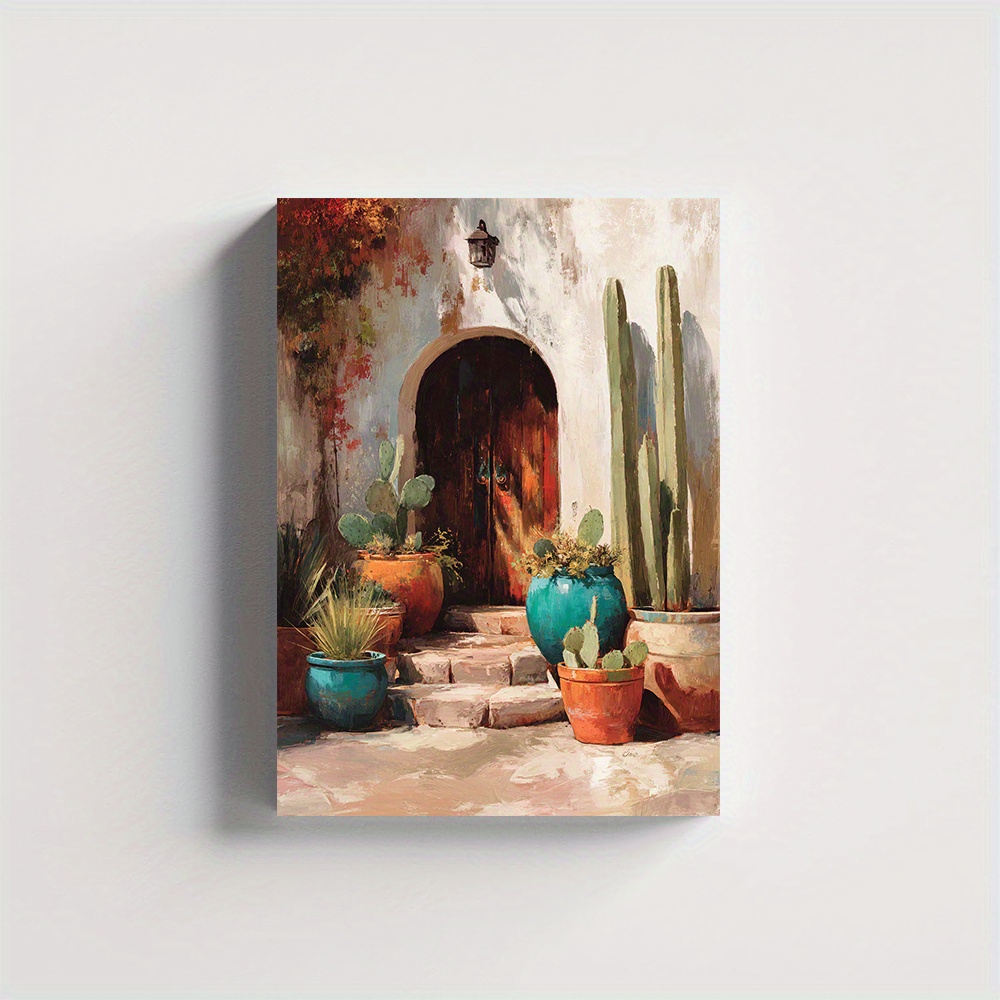 (Sans cadre) Toile représentan - Terracotta Pot avis et prix